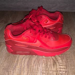 RED AIR MAX 90s!!